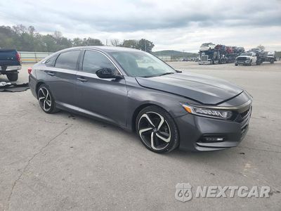 Czwarte zdjęcie samochodu z boku: 2020 HONDA ACCORD SPORT VIN:1HGCV1F33LA083493 - miniatura