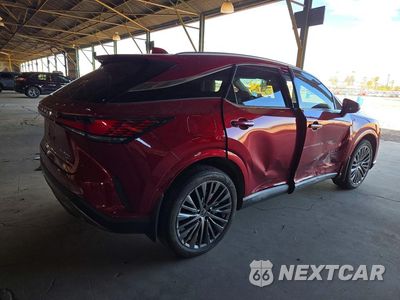 Trzecie zdjęcie samochodu z tyłu: 2024 LEXUS RX 450H+ LUXURY VIN:JTJCJMGA0R2011529 - miniatura