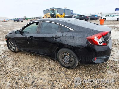 Drugie zdjęcie samochodu z przodu: 2019 HONDA CIVIC LX VIN:19XFC2F61KE045788 - miniatura