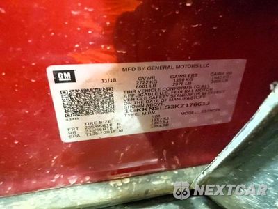 Zdjęcie 13 z 13 samochodu: 2019 GMC ACADIA SLE VIN:1GKKNSLS3KZ176613 - miniatura