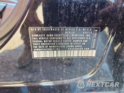 Zdjęcie 12 z 12 samochodu: 2014 VOLKSWAGEN JETTA SE VIN:3VWD07AJ2EM371163 - miniatura