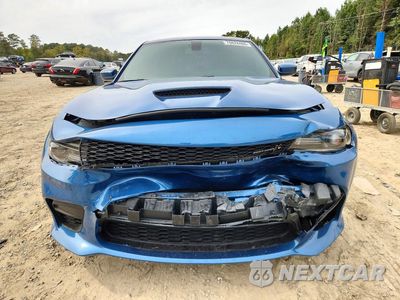 Piąte zdjęcie samochodu w środku: 2021 DODGE CHARGER SCAT PACK VIN:2C3CDXGJ8MH522826 - miniatura