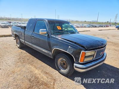 Czwarte zdjęcie samochodu z boku: 1993 GMC SIERRA 150 VIN:2GTEC19Z9P1525531 - miniatura