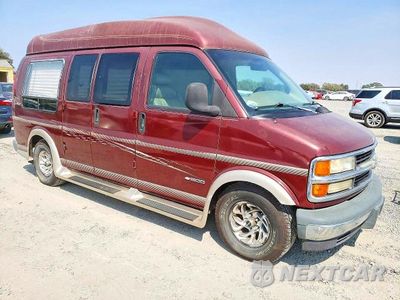 Czwarte zdjęcie samochodu z boku: 1999 CHEVROLET EXPRESS G1500 VIN:1GBFG15R0X1078967 - miniatura