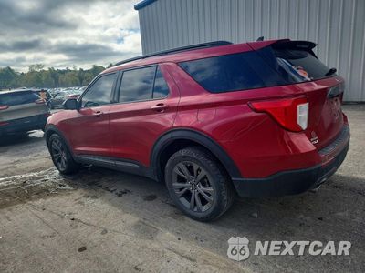 Drugie zdjęcie samochodu z przodu: 2021 FORD EXPLORER XLT VIN:1FMSK8DH8MGA26386 - miniatura