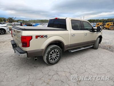 Trzecie zdjęcie samochodu z tyłu: 2018 FORD F150 SUPERCREW VIN:1FTEW1E54JFC23834 - miniatura