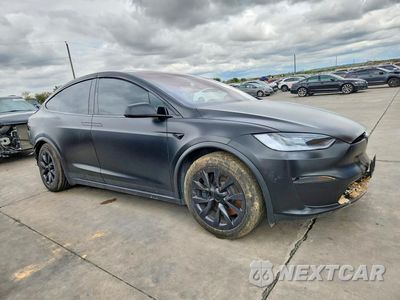 Czwarte zdjęcie samochodu z boku: 2023 TESLA MODEL X VIN:7SAXCDE50PF428991 - miniatura