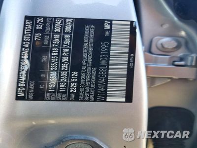 Zdjęcie 13 z 13 samochodu: 2020 MERCEDES-BENZ GLB 250 VIN:W1N4M4GB8LW031995 - miniatura