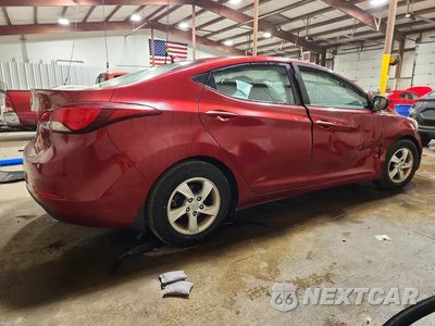 Trzecie zdjęcie samochodu z tyłu: 2014 HYUNDAI ELANTRA SE VIN:5NPDH4AE2EH535322 - miniatura