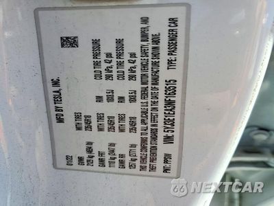 Zdjęcie 12 z 12 samochodu: 2022 TESLA MODEL 3 VIN:5YJ3E1EA3NF163515 - miniatura