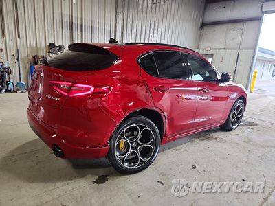 Trzecie zdjęcie samochodu z tyłu: 2021 ALFA ROMEO STELVIO TI VIN:ZASPAKBN9M7D10166 - miniatura