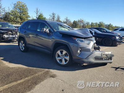 Czwarte zdjęcie samochodu z boku: 2021 TOYOTA RAV4 HYBRID XLE PREMIUM VIN:4T3B6RFVXMU051912 - miniatura