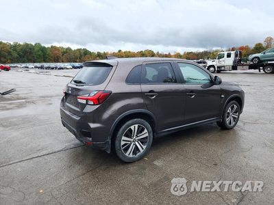 Trzecie zdjęcie samochodu z tyłu: 2021 MITSUBISHI OUTLANDER SPORT ES VIN:JA4ARUAU7MU007040 - miniatura