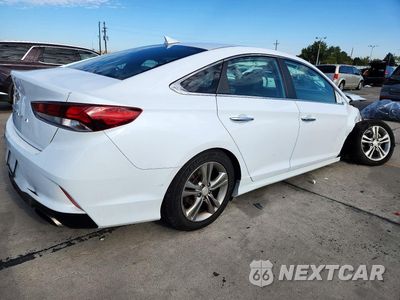 Trzecie zdjęcie samochodu z tyłu: 2019 HYUNDAI SONATA SEL VIN:5NPE34AF2KH770259 - miniatura