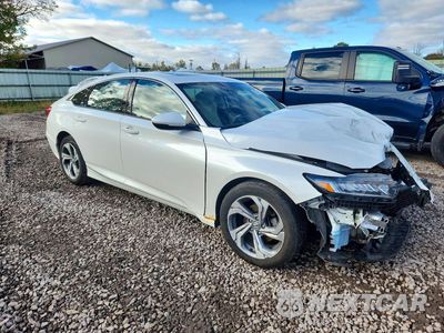 Czwarte zdjęcie samochodu z boku: 2019 HONDA ACCORD EXL VIN:1HGCV1F54KA023819 - miniatura