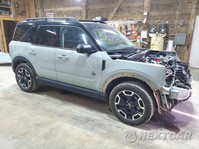 Czwarte zdjęcie samochodu z boku: 2024 FORD BRONCO SPORT OUTER BANKS VIN:3FMCR9C69RRE81401 - miniatura