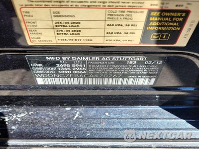 Zdjęcie 12 z 12 samochodu: 2012 MERCEDES-BENZ S 63 AMG VIN:WDDNG7EB6CA470767 - miniatura