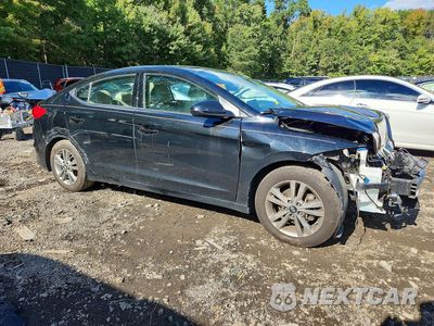 Czwarte zdjęcie samochodu z boku: 2017 HYUNDAI ELANTRA VALUE EDITION VIN:5NPD84LF4HH189302 - miniatura