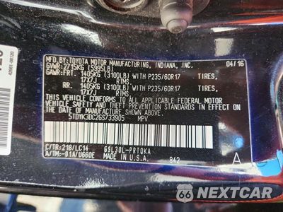 Zdjęcie 13 z 13 samochodu: 2016 TOYOTA SIENNA XLE PREMIUM 8-PASSENGER VIN:5TDYK3DC2GS733905 - miniatura