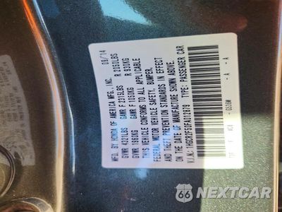 Zdjęcie 12 z 12 samochodu: 2015 HONDA ACCORD SPORT VIN:1HGCR2F50FA012879 - miniatura