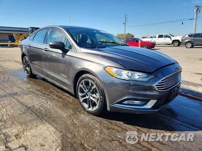 Czwarte zdjęcie samochodu z boku: 2018 FORD FUSION SE HYBRID VIN:3FA6P0LU1JR132700 - miniatura