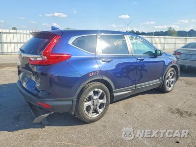 Trzecie zdjęcie samochodu z tyłu: 2018 HONDA CR-V EX VIN:7FARW1H5XJE029671 - miniatura