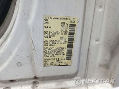 Zdjęcie 13 z 13 samochodu: 2016 NISSAN NV 2500 HD S VIN:1N6BF0LY7GN814259 - miniatura