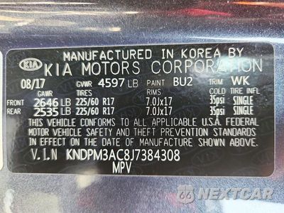 Zdjęcie 14 z 14 samochodu: 2018 KIA SPORTAGE LX VIN:KNDPM3AC8J7384308 - miniatura