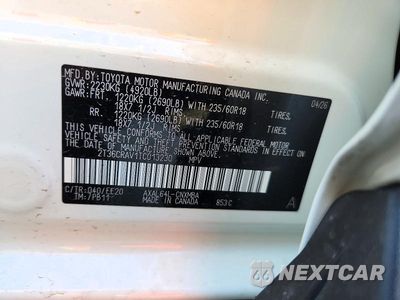 Zdjęcie 13 z 13 samochodu: 2026 TOYOTA RAV4 XLE PREMIUM VIN:2T36CRAV1TC013230 - miniatura