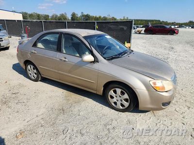 Czwarte zdjęcie samochodu z boku: 2008 KIA SPECTRA LX VIN:KNAFE121285507856 - miniatura