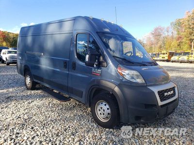 Czwarte zdjęcie samochodu z boku: 2021 RAM PROMASTER 3500 DELIVERY VAN VIN:3C6MRVJGXME535969 - miniatura
