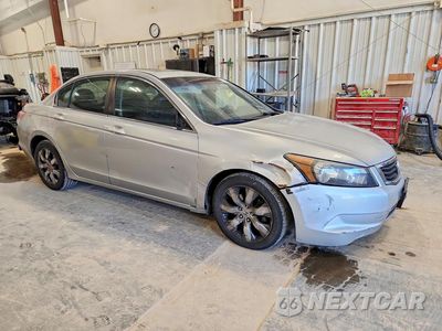 Czwarte zdjęcie samochodu z boku: 2008 HONDA ACCORD EXL VIN:1HGCP26818A075430 - miniatura