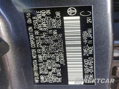 Zdjęcie 12 z 12 samochodu: 2016 TOYOTA PRIUS TWO ECO VIN:JTDKARFU5G3025196 - miniatura