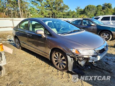 Czwarte zdjęcie samochodu z boku: 2010 HONDA CIVIC EX VIN:2HGFA1F8XAH507786 - miniatura