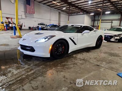 2018 CHEVROLET CORVETTE STINGRAY Z51 1LT 1G1YH2D7XJ5100649 - główne zdjęcie licytacji z USA - miniatura