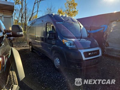 Czwarte zdjęcie samochodu z boku: 2021 RAM PROMASTER 3500 DELIVERY VAN VIN:3C6MRVJG4ME536292 - miniatura