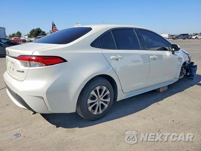Trzecie zdjęcie samochodu z tyłu: 2020 TOYOTA COROLLA LE VIN:JTDEBRBE0LJ019059 - miniatura