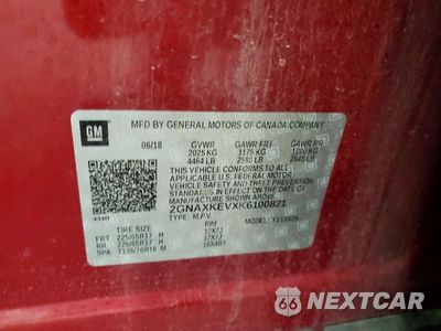 Zdjęcie 13 z 13 samochodu: 2019 CHEVROLET EQUINOX LT VIN:2GNAXKEVXK6100821 - miniatura