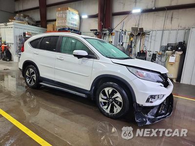Czwarte zdjęcie samochodu z boku: 2016 HONDA CR-V TOURING VIN:5J6RM4H98GL061797 - miniatura