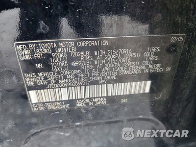 Zdjęcie 13 z 13 samochodu: 2005 TOYOTA RAV4 VIN:JTEGD20V950069217 - miniatura