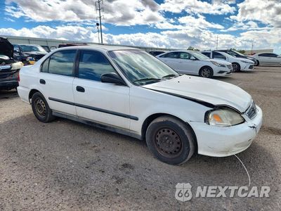 Czwarte zdjęcie samochodu z boku: 2000 HONDA CIVIC LX VIN:JHMEJ6679YS006114 - miniatura