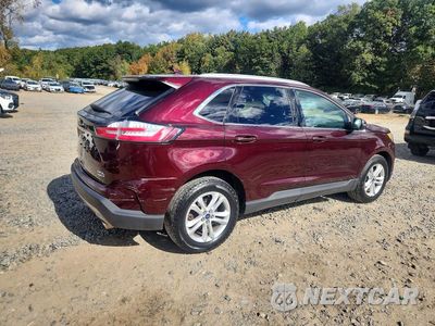 Trzecie zdjęcie samochodu z tyłu: 2019 FORD EDGE SEL VIN:2FMPK4J93KBC66798 - miniatura