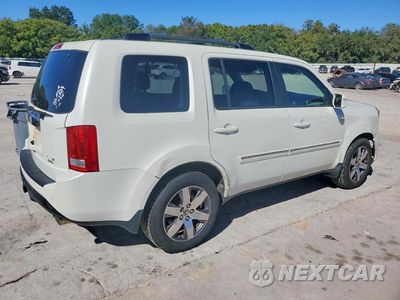 Trzecie zdjęcie samochodu z tyłu: 2012 HONDA PILOT TOURING VIN:5FNYF4H97CB078860 - miniatura