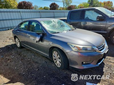 Czwarte zdjęcie samochodu z boku: 2014 HONDA ACCORD EXL VIN:1HGCR2F89EA139347 - miniatura