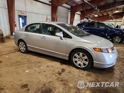 Czwarte zdjęcie samochodu z boku: 2008 HONDA CIVIC LX VIN:1HGFA16548L080866 - miniatura