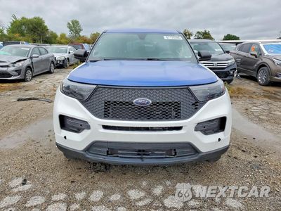 Piąte zdjęcie samochodu w środku: 2023 FORD EXPLORER POLICE INTERCEPTOR VIN:1FM5K8AW9PNA00248 - miniatura