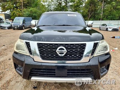 Piąte zdjęcie samochodu w środku: 2017 NISSAN ARMADA PLATINUM VIN:JN8AY2NE1H9702448 - miniatura