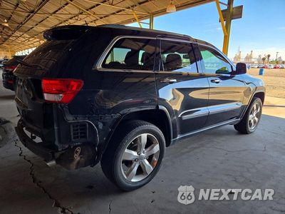 Trzecie zdjęcie samochodu z tyłu: 2013 JEEP GRAND CHEROKEE OVERLAND VIN:1C4RJECT8DC556519 - miniatura