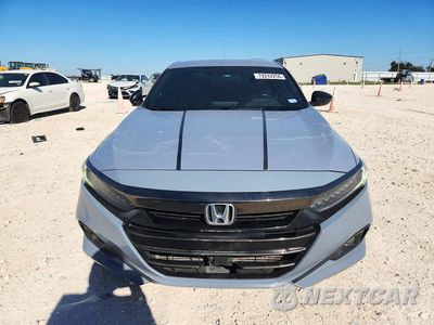 Piąte zdjęcie samochodu w środku: 2021 HONDA ACCORD SPORT VIN:1HGCV1F34MA068292 - miniatura