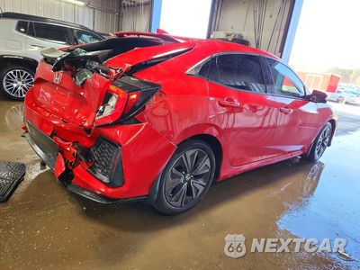 Trzecie zdjęcie samochodu z tyłu: 2018 HONDA CIVIC EX VIN:SHHFK7H55JU200645 - miniatura